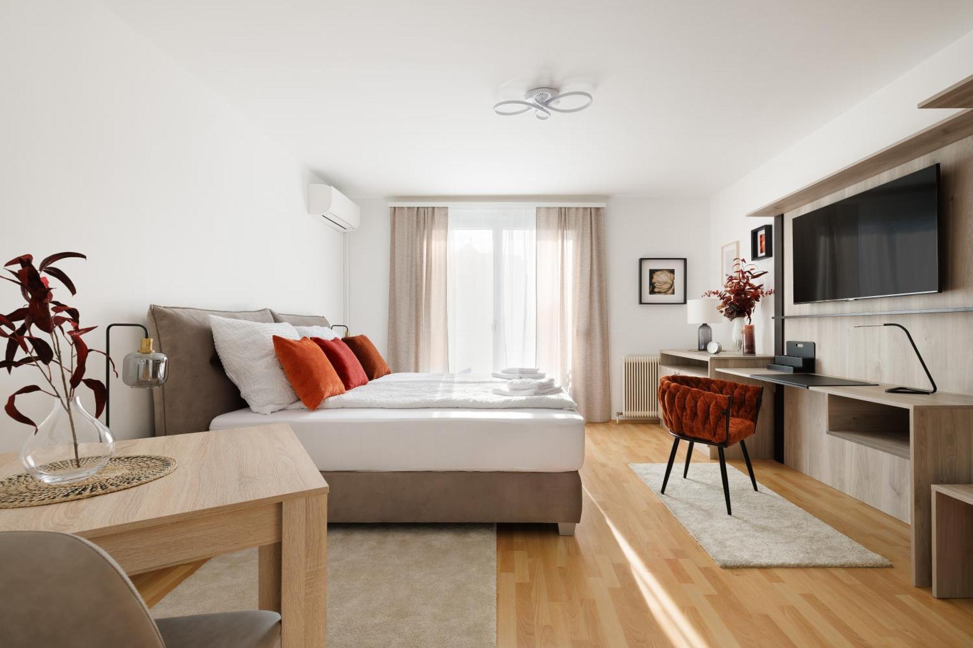 Neu! Apartment Mit Klimaanlage, Nahe Hauptbahnhof Wien Exterior foto