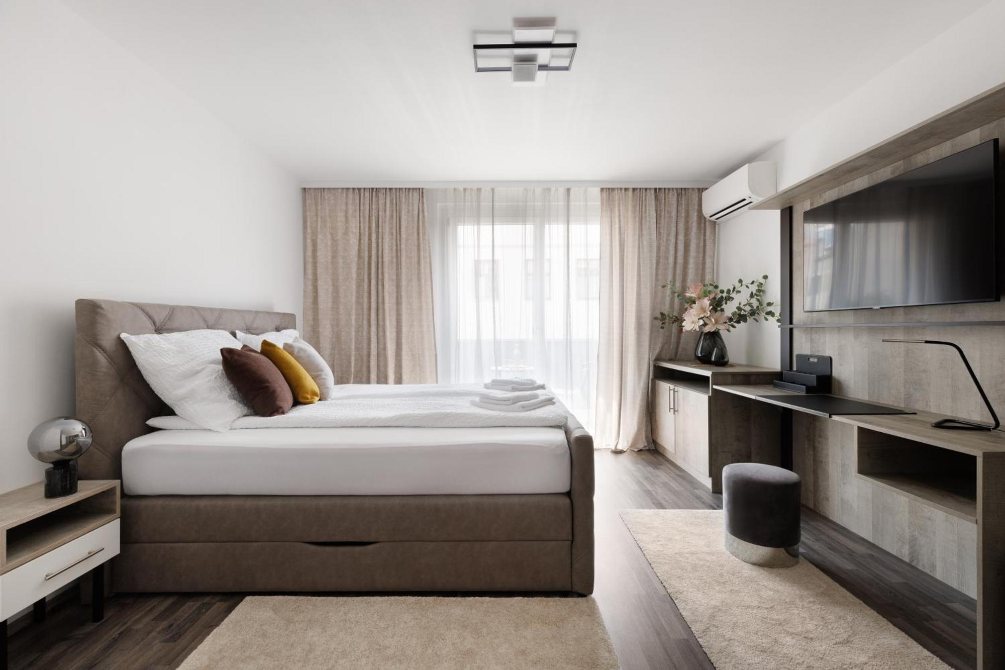 Neu! Apartment Mit Klimaanlage, Nahe Hauptbahnhof Wien Exterior foto